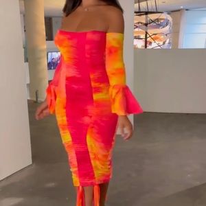 House of fleek Neon Dress